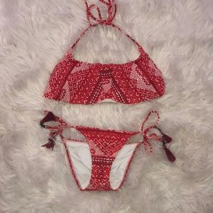 Red bikini